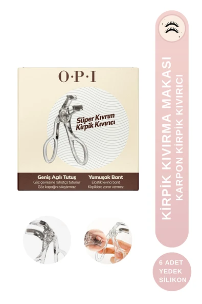 OPI Kirpik Kıvırıcı Karbon Kirpik Kıvırma Makası ürün görseli