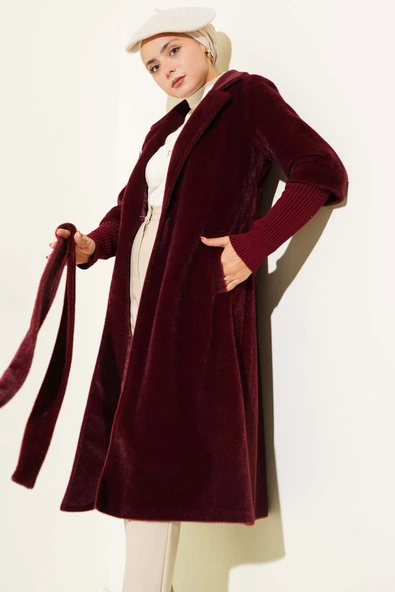 Goldfox Kol Ribanalı Kaban Bordo ürün görseli 1