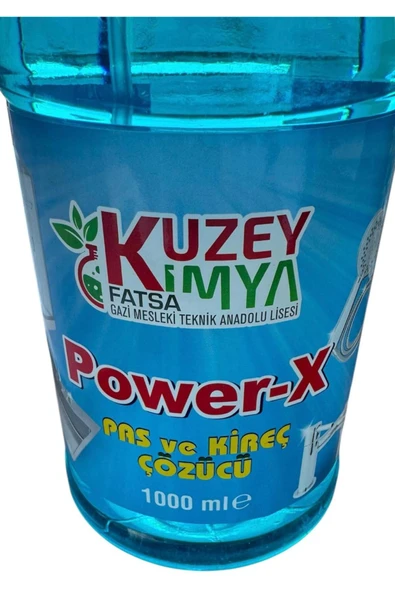 KUZEY KİMYA Power-X Pas ve Kireç Sökücü - 1000 ml - Resim 4