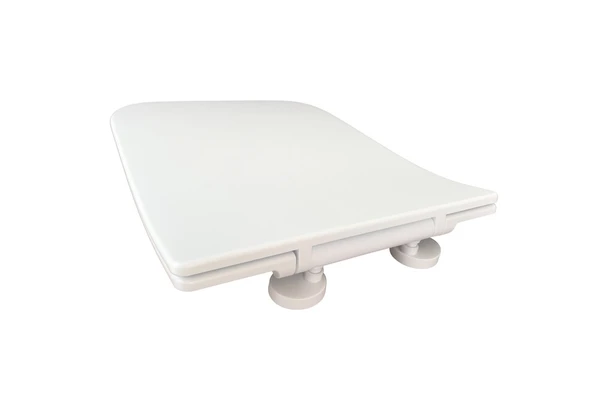 Plastik Oval Soft Klozet Kapağı – Dayanıklı, Hijyenik, Kolay Montajlı, Standart Ölçü (44x35 cm) - Resim 4