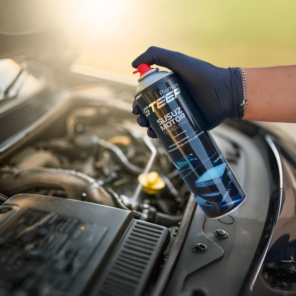 STEEP Susuz Motor Temizleyici & Parlatıcı Sprey 24 Adet 500 Ml - Resim 3