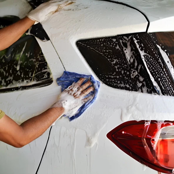 STEEP  Mikrofiber 40x40 cm Baklava Desen Cam Temizlik Bezi - Resim 6