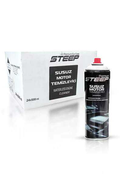STEEP Susuz Motor Temizleyici & Parlatıcı Sprey 24 Adet 500 Ml - Resim 2