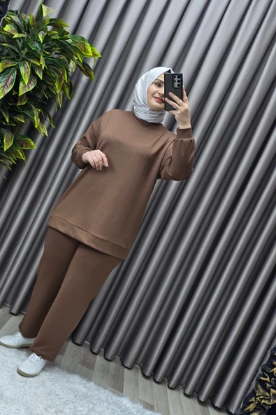 Kadın Giyim Büyük Beden Spor İkili Takım - Resim 3