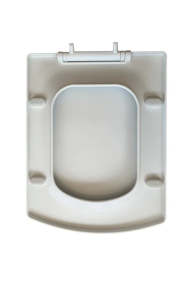Plastik Oval Soft Klozet Kapağı – Dayanıklı, Hijyenik, Kolay Montajlı, Standart Ölçü (44x35 cm) - Resim 5