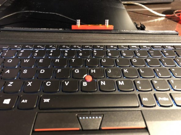 Thinkpad X1 Tablet 2016&2017 Klavye Usb Hack Aracı Plastik Aparat - 2