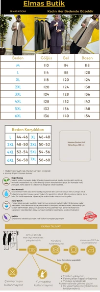 Kadın Büyük Beden Ottoman Cepli Çelik Hırka - Resim 8