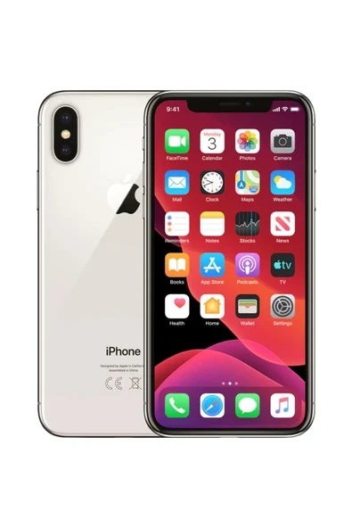 Yenilenmiş iPhone X 256 GB Silver Cep Telefonu (12 Ay Garantili) - A Kalite ürün görseli