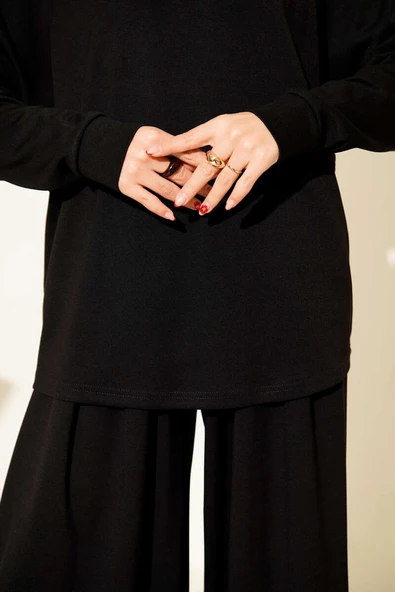 Loyşa Salaş İkili Takım Siyah - Resim 4