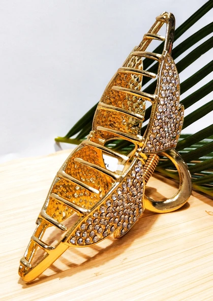 Monalisa Home 11 cm Lüks Gösterişli Renkli Metal Kıstırma Toka ürün görseli