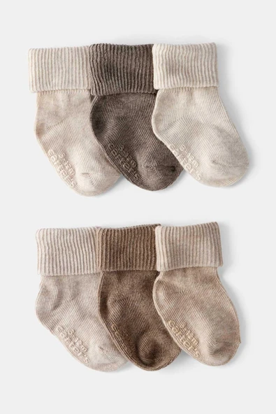 Erkek Bebek 6'lı Çorap CTR-1T577910 ürün görseli