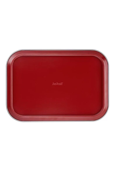 J1640514 Delibake 36x24 Cm Kelepçeli Kırmızı Kek Dikdörten Kalıbı - 2100104743 - 2