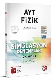 3D Yayınları Sınav Hazırlık AYT Fizik Simülasyon Denemeleri 2025 2026 Yeni Baskı Sezon ürün görseli