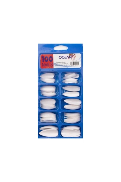 Ocean 100'lü Kutulu Stiletto Protez Takma Tırnak 125 ürün görseli