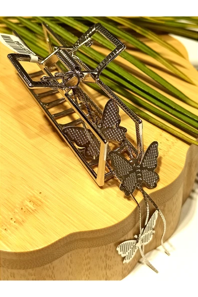 Monalisa Home 8 cm Lüks Gösterişli Renkli Metal Kıstırma Toka ürün görseli