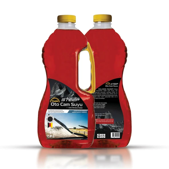 STEEP Oto Yazlık Cam Suyu 1.8 Lt - Resim 3