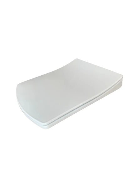 Plastik Oval Soft Klozet Kapağı – Dayanıklı, Hijyenik, Kolay Montajlı, Standart Ölçü (44x35 cm) - Resim 3