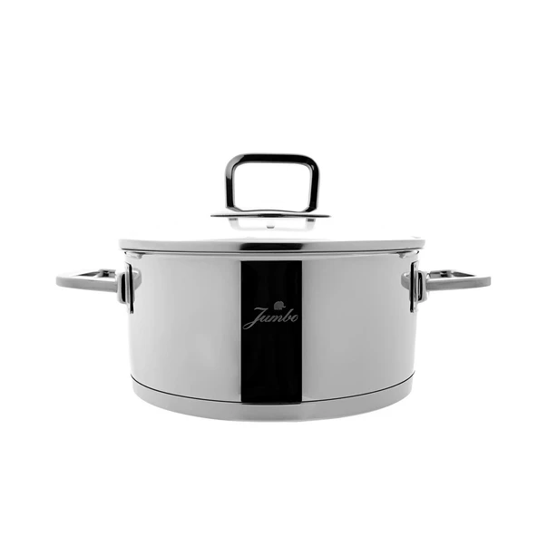 Jumbo Milas 8 Parça Paslanmaz Çelik Tencere Seti - Resim 5