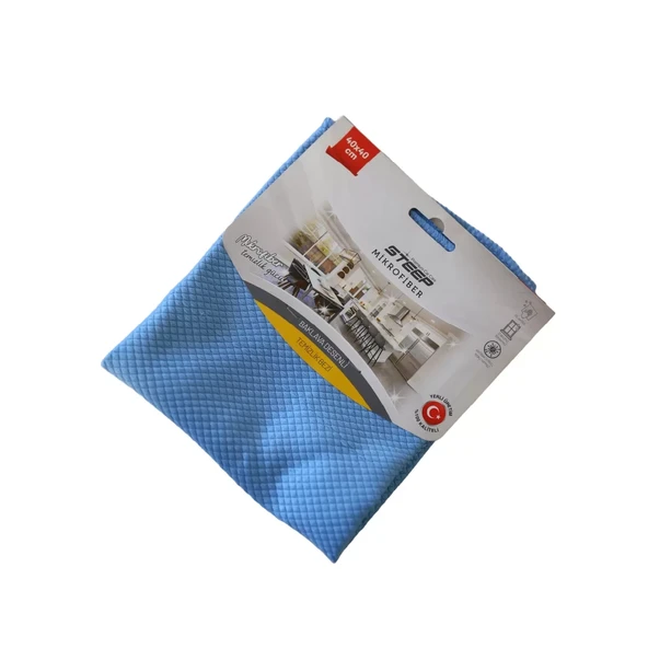 STEEP  Mikrofiber 40x40 cm Baklava Desen Cam Temizlik Bezi - Resim 3