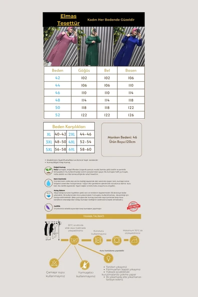 Kadın Tesettür Giyim Krep Abiye Tunik - Resim 11