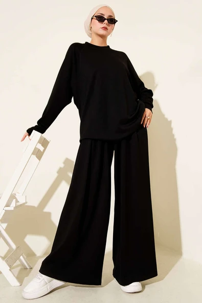 Loyşa Salaş İkili Takım Siyah ürün görseli 1