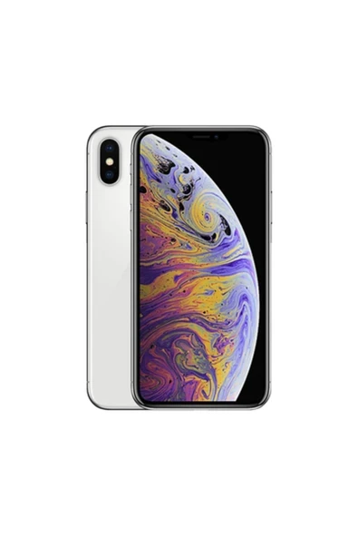 Yenilenmiş iPhone Xs Max 64 GB Gümüş Cep Telefonu (12 Ay Garantili) - A Kalite ürün görseli 1