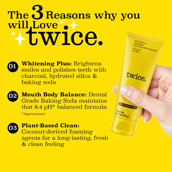 Twice Oral Wellness Diş Macunu 96 Gr - 3