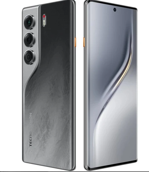 Tecno Camon 40 Pro 256 8+8 GB Ram 5G (Tecno Türkiye Garantili) Titanyum Grisi - 3