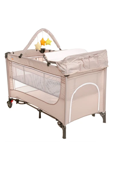Baby Plus Baby Plus Play- Sleep Park Yatak - Resim 2
