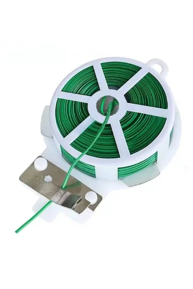 NACTUMU 50 Metre Kendinden Kesici Bıçaklı Bitki Bağlama ve Sabitleme Teli - Resim 2