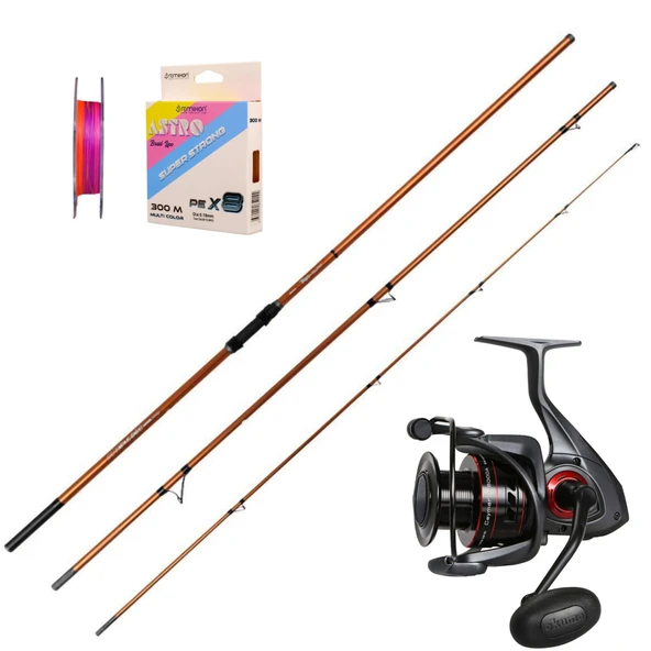 Okuma Ceymar 8000 - Okuma Trio Rex 420cm Surf Olta Seti ürün görseli