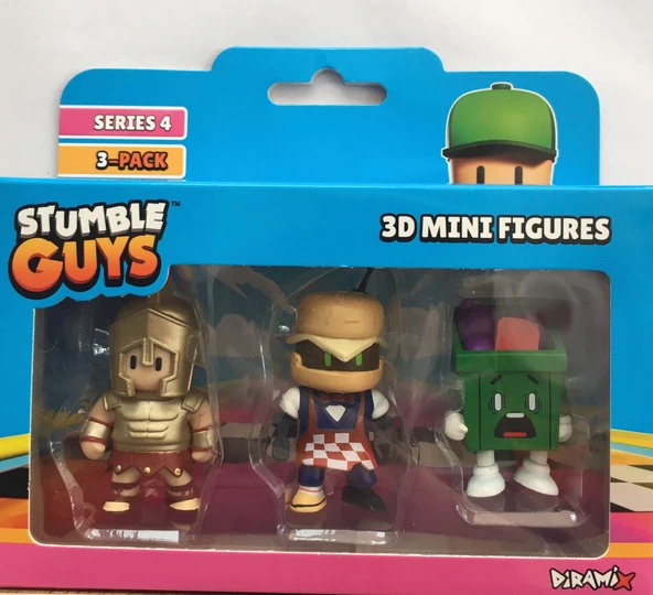 Stumble Guys Seri 4 3'lü Mini Figür Maxımus ürün görseli 1