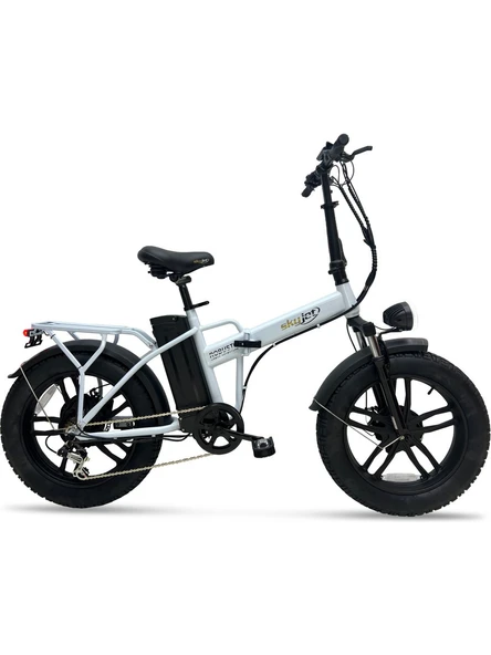 SKYJET ROBUSTO PREMIUM ELEKTRİKLİ BİSİKLET BEYAZ 750W