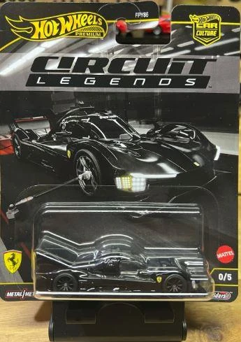 Hot Wheels Premium Cırcuit Legends Ferrarı 499P FPY86 JBK66 - Resim 2