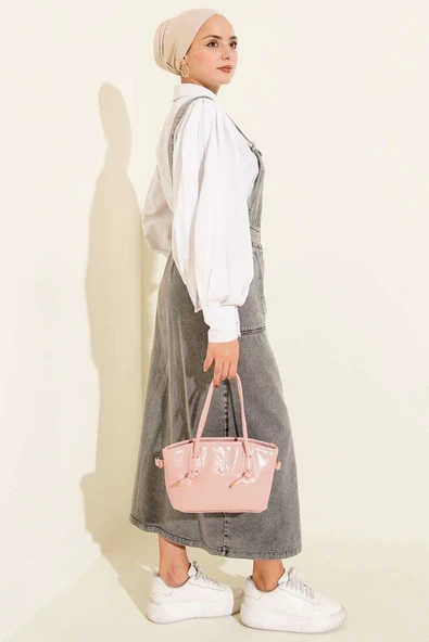 Çift Cepli Kot Askılı Slopet Füme - Resim 3