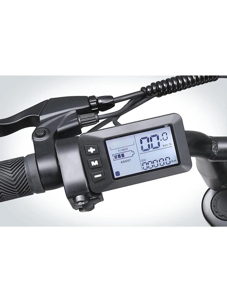 APE RYDER COLOBUS PREMIUM 750W ELEKTRİKLİ BİSİKLET GRİ - 4