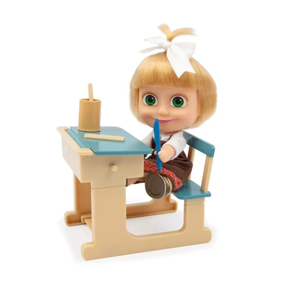 Masha and The Bear Masha'nın Sınıfı Oyun Seti - Resim 5