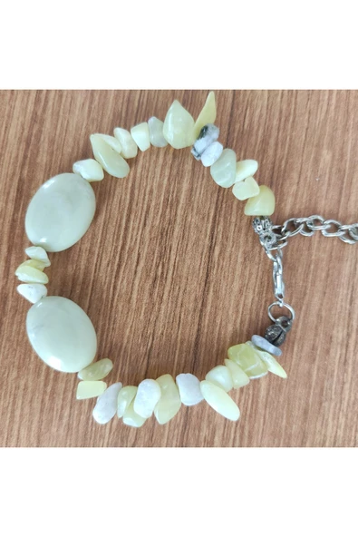 Doğal Enerji Kombini – Yeşim Bileklik - 9859 - Resim 2