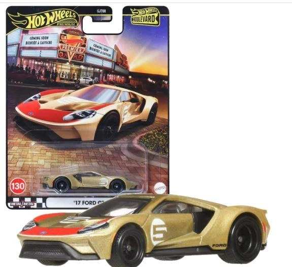 Hot Wheels Premium Boulevard '17 Ford GT GJT68 JBL15 - Resim 2