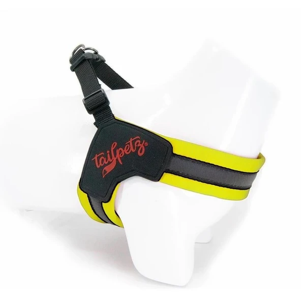Tailpetz V-Harness Göğüs Tasması Neon Lime XL - 1