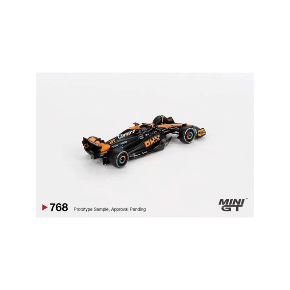 Mini GT 1/64  McLaren MCL60 Oscar Piastri - Resim 3