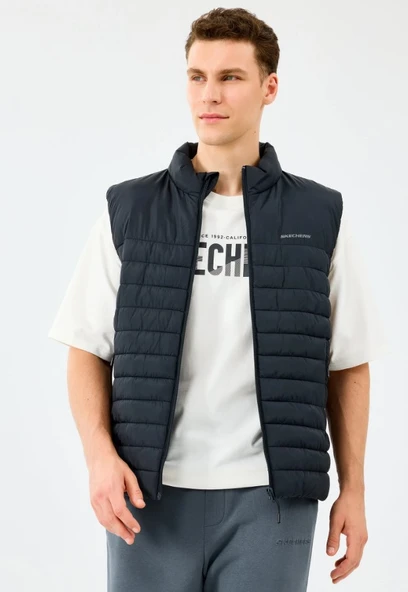 Skechers M Outerwear Polar Lining Paded Vest S242212 Erkek Yelek ürün görseli 1