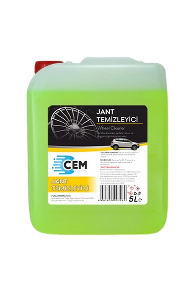 CEM CAR CARE Jant Temizleyici ve Parlatıcı 5 KG ürün görseli 1