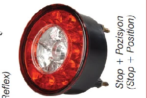 Arka  Fren + Park Lambası  ( Ø 98mm ) , 24 V , LEDli   OTOKAR/TEMSA - FARBA-13278E ürün görseli