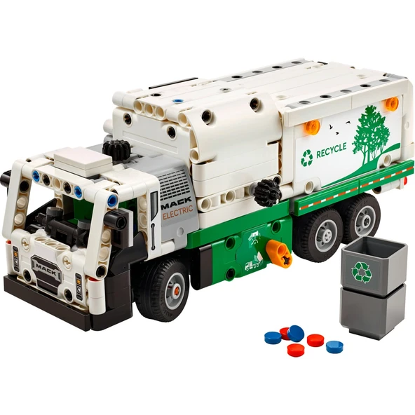 LEGO 42167 Technic Mack LR Electric Çöp Kamyonu - 2