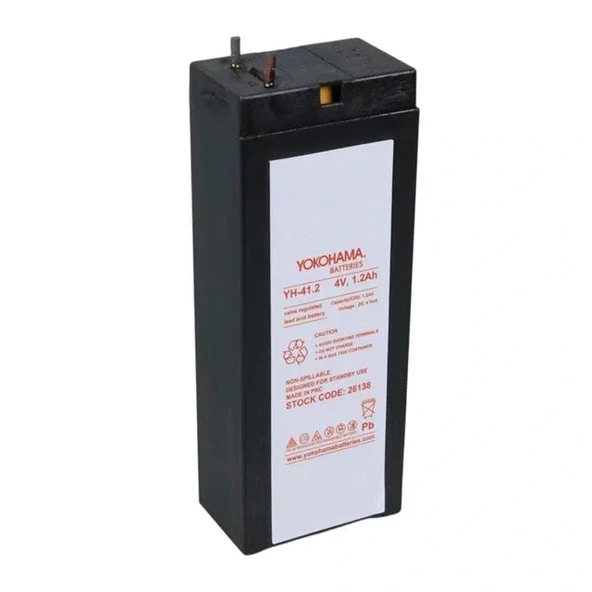 Yokohama Yh-41.2 4 Volt - 1.2 Amper (34x65x22 Mm) ürün görseli