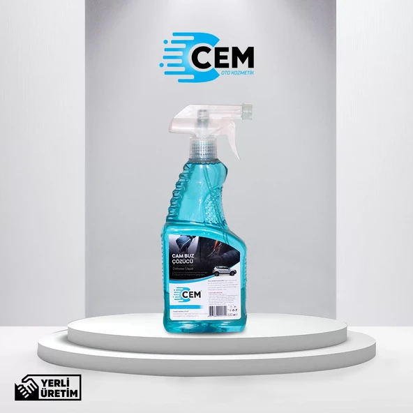 CEM CAR CARE Cam Buz Çözücü Sprey 500 ML - Resim 3