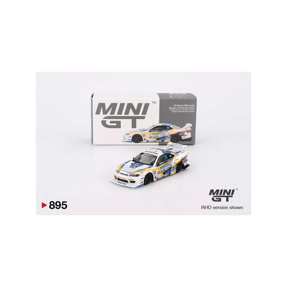 Mini GT 1/64 Nissan LB-Super Silhouette S15 SILVIA 2023 Formula Drift Japan - Blister Paket ürün görseli