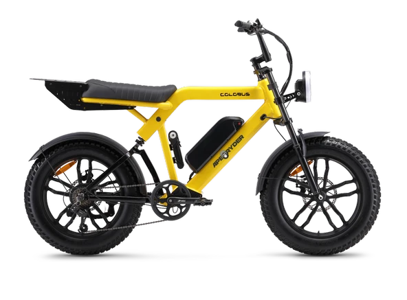 APE RYDER COLOBUS PREMIUM 750W ELEKTRİKLİ BİSİKLET SARI