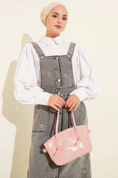 Çift Cepli Kot Askılı Slopet Füme - Resim 2